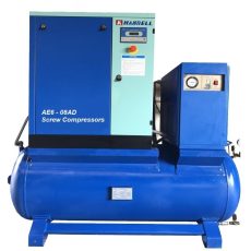 Máy nén khí trục vít tích hợp Hanbell AE6-08AD