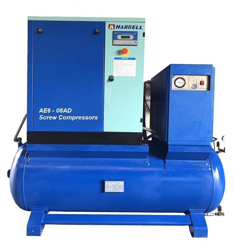 Máy nén khí tích hợp Hanbell AE6-08AD