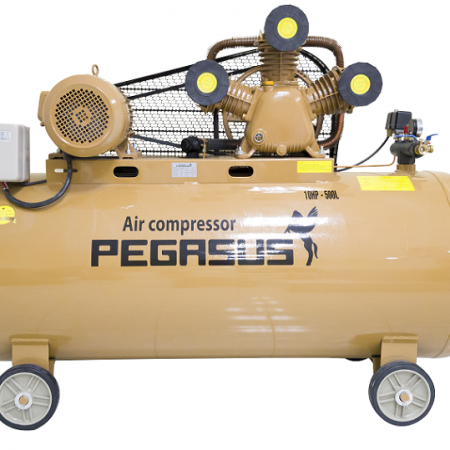 máy nén khí dây đai Pegasus TM-W-0.9/8-330L