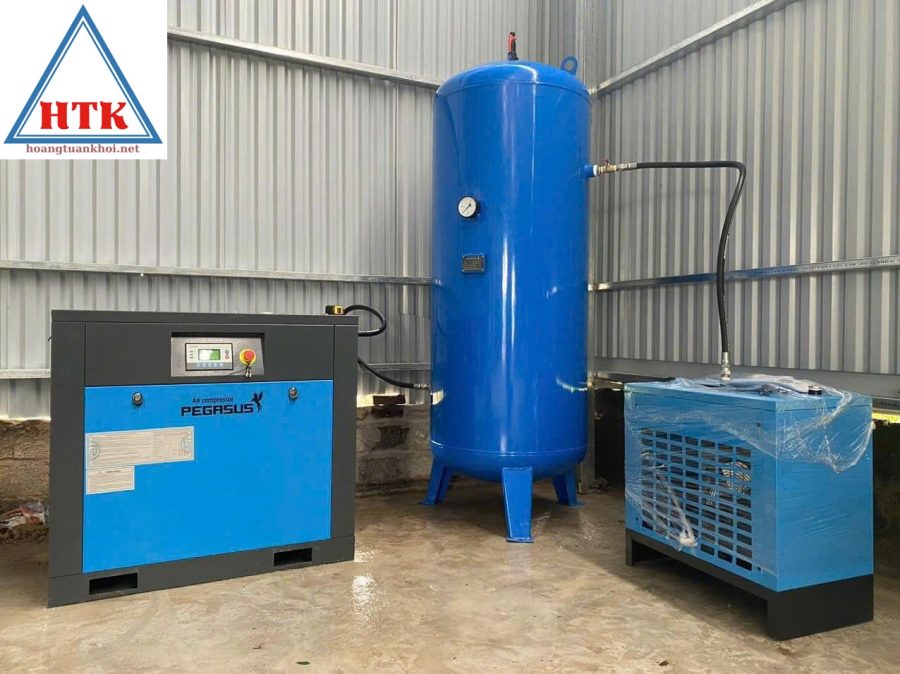 Máy nén khí trục vít Pegasus 20hp
