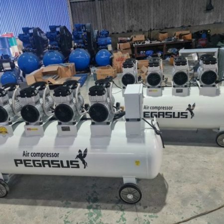 Máy nén khí không dầu Pegasus TM-OF1110x4-500L