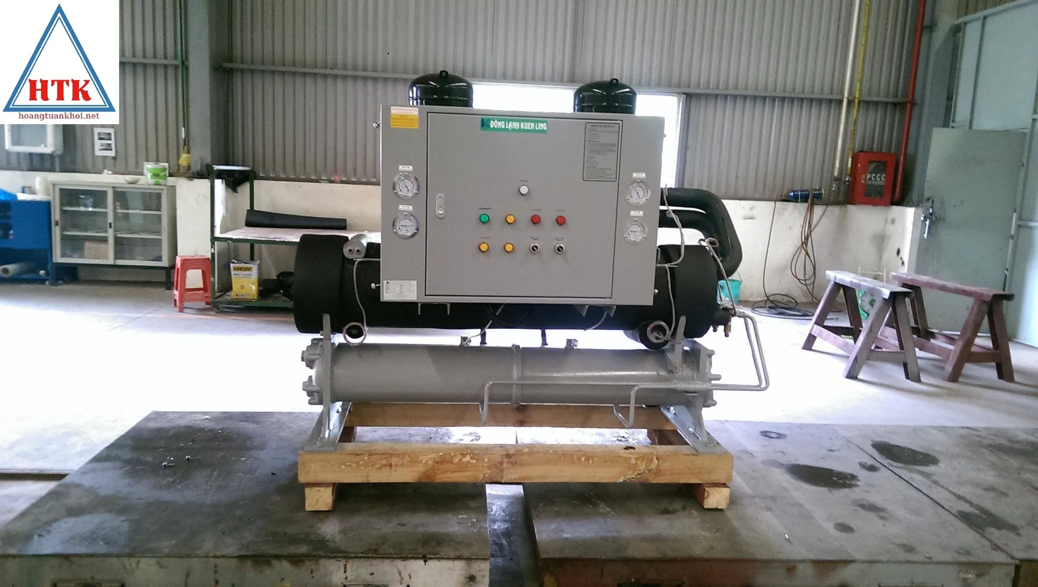 Máy làm lạnh nước xoắn ốc nước giải nhiệt